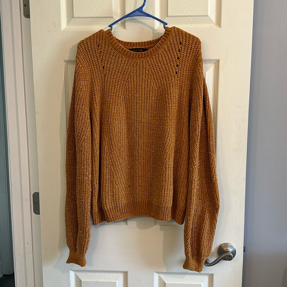 Chenille sweater